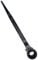 30 x 32mm Black Ratchet Podger Spanner Quick Release Scaffold Wrench