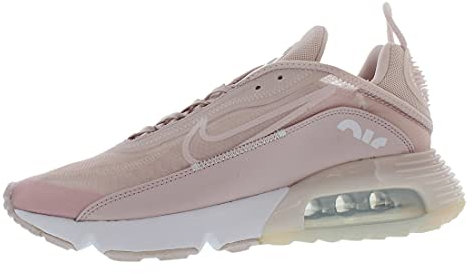 Nike Damen Air Max 2090 Running Shoe, Barely Rose White MTLC Silver, 38 EU