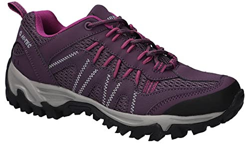 Hi-Tec Women's Jaguar, Italian Plum/Festival Fuchsia, 8 UK