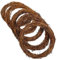 Operitacx 5pcs 7.87inch Natural Wreaths, Vine Branch Wreath, Making Supplies, Rattan for DIY Christmas Craft, Front Door Wall Hanging, Wedding and Party Decors