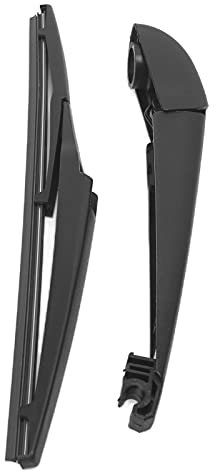 Akozon Limpiaparabrisas Trasero para Auto, Brazo de Limpiaparabrisas Trasero para Auto Negro 68079870AA Reemplazo para FIAT 500 2012-2019