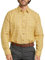 Double TWO Men's Tattersall Check Classic Shirts Outdoor Country Style Long Sleeve Shirt - Colour Mustard, Neck 18.5 Inches