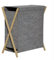 Faltbarer Wäschekorb mit 2 Waschbeuteln 30 cm x 40 cm und 50 cm x 60 cm (Grau)