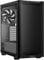 be quiet! Pure Base 501 Airflow Window Black PC Case, 2 Pre-Installed Pure Wings 3 140 mm PWM Fans, High Static Pressure, USB 3.2 Gen. 2 Type C, Spacious Design, Tempered Glass Side Window