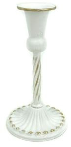 Tablescape Decor Pillar Iron Candelabra, Rustic Candelabra, High Table Centerpiece Iron White Farmhouse Fireplace Candelabra Candlestick Holders(2) (One Color 1)