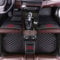 Jialuode Anpassen Auto Fußmatten für BMW 1 2 3 4 5 6 7series 320i 325i 328i 330i 335i 340i E82 E84 E83 F25 F26 E70 X1 X2 X3 X4 X5 X5M X6 Z4 I3 I8 M1 M3 M4 Allwetter-Teppich Schwarz