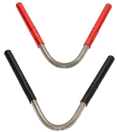 Gesichtshaarentfernungsfeder, 2 Stück, Edelstahl mit Rutschfestem Griff, Epiliergerät Zum Einfädeln von Haaren, Gesichtshaarentfernungsgerät für Frauen, Kinn, Wange, Schnurrbart,