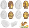 6 Stück Silikonformen Gießformen Ostern,Silikonform Hase,Silikonform Ostern Hase,Hasen Silikonform Zum Gießen,Silikonformen Gießformen Ostern Hasen,Silikonform Ostern Hase,Gießform Ostern