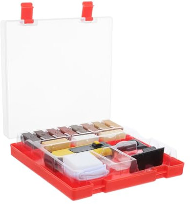 Uonlytech Holzbodenwachs Reparaturset Für Boden Und Möbelkratzer Hartholzbodenreparatur Dellenreparaturset Mit Farbigem Wachs Zur Einfachen Farbreparatur