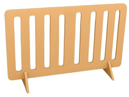 WOODICA Dog Stopper – No-Drill Safety Gate for Doorways & Stairs – Lightweight, Portable, Easy Access, Smooth Hold Pet (SIZE HIGHT X WIDTH) (Natural, 30cm H x 60cm W)