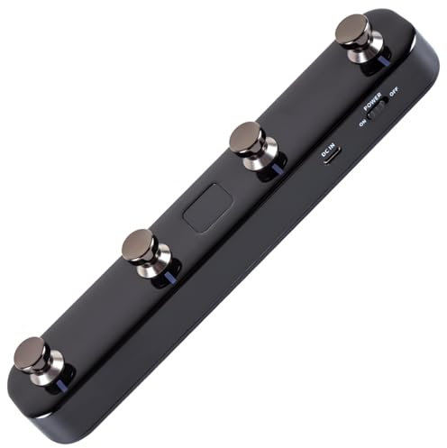 Wireless Midi Foot Controller Gwf4, Midi Pedal, Quick Preset Switch & Tap Tempo