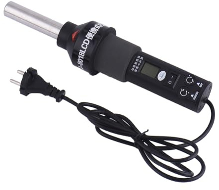 Station portable de reprise d'air chaud : souffleur à souder réglable avec contrôle de température | Dispositif de réparation compact, pistolet à chaleur numérique, outil de reflux de Ci