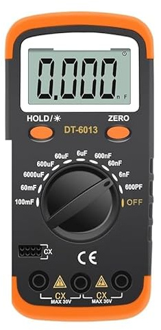 Capacimètre numérique professionnel 6013 points, testeur de capacité condensateur LCR, 100000 uF, multimètre haute précision
