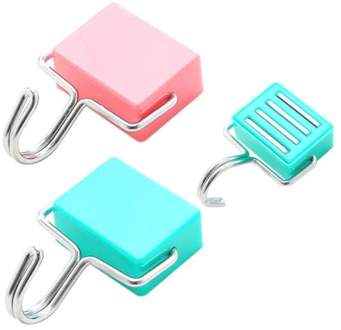 EHFOGJ 2 Pieces Of Refrigerator Magnetic Hooks, Calendar Refrigerator Magnet Hooks, Portable Magnets, Magnetic Hooks For Hanging Kitchen Utensils, Calendars, Etc.