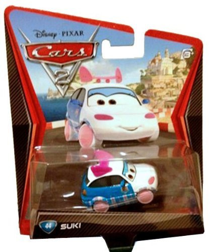 Disney Pixar CARS 2 Movie 1:55 Die Cast Car Suki # 44