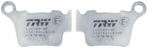 TRW MCB743EC Organic Eco Bremsbelagsatz für HUSQVARNA WR Hinterachse und andere Motorräder