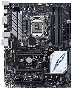 Asus Z170-E Mainboard Sockel 1151 (ATX, Intel Z170, 4x DIMM, 6x SATA 6Gb/s, 1x SATA Express, M.2 Schnittstelle)