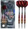 Harrows Vivid Darts – Stahlspitze Messing – Rot – 24 g