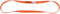 C.A.M.P. - Express Sling 60 cm, Orange