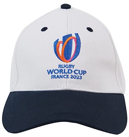 Rugby World Cup 2015 Rugby World Cup-RWC-Collection Official Rugby World Cup 2023 Cap, White, One Size