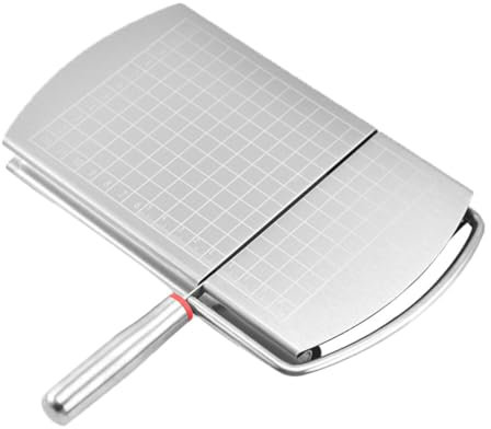 HOLIDYOYO Cortadora De Queso Inoxidable Slicer Con Diseño Ergonómico Para Queso Mantequilla y Verduras Herramienta De Cocina Portátil y Práctica Para Fiestas y Reuniones