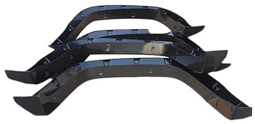 HIPATU Auto Kotflügelverbreiterungen Set für VW AMAROK 2010-ON, Auto Kotflügel Radlauf Verbreiterung Kotflügelverbreiterung Schutz Dekoration Zubehör für Geländewagen