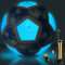 Fantecia Leuchtender Fußball Größe 5, Fluoreszierender Fußball für Training und Freizeitspiele, perfekt für Jugend und Erwachsene, Hochwertiger Lederfußball für Spaß im Freien