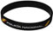 Pulsera Policía Nacional de Silicona – Color Negro con Letras Blancas, Bandera de España y Franja Azul – Unisex, 63 mm de Diámetro Interno, 12 mm de Ancho, 21 cm de Contorno - 1 Unidad