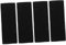 MAGICLULU 4Pcs Self Adhesive Ceiling Fan Filters Activated Carbon Fan Filter Pads Easy Installation for Cleaner Air Fan Accessory for Home Maintenance