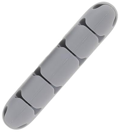 NINESHE Silikon Ladekabelhalter Clip, Zuverlässig Kabeldesktop, Multifunktionalem Zweifestem Desktop Netzkabelclip für Kabel, Ladekabel Reparieren