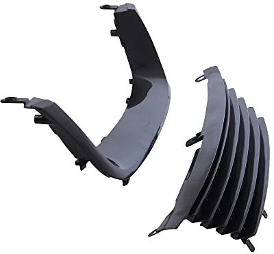 JOM 6320031OE Kühlergrill ohne Emblem, schwarz