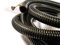 Standard Metric Ribbed Black Pond Hose with Free Hose Clamps 2 (50mm),16' (5m) Roll, Anti Kink Flexible Hosing for Koi Fish Ponds, Aquariums, Watergardens, Fountains & Aquaculture Applications