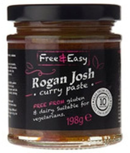 Free Natural G/F Rogan Josh Curry Paste 198g