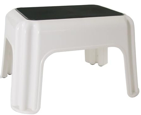 Giganplast Gps860580 Sgabello, Bianco, 39 x 31 x 24.2 cm