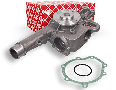 febi bilstein 35687 Wasserpumpe mit Dichtung und Dichtring, 1 Stück | Kompatibel mit: MERCEDES-BENZ VARIO Kasten, VARIO Pritsche/Fahrgestell