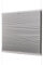 Ventanara® Waben Plissee ohne Bohren Weiß verdunkelnd Klemmfix Plisseerollo Faltrollo verspannt inklusive Premium Klemmträger 75 x 130 cm