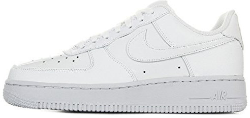 NIKE Air Force 1 '07, Zapatillas Mujer, Blanco White Full White, 40.5 EU