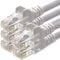 1aTTack.de 0,5m Cavo di Rete bianco - 5x - Cat.6 Ethernet Gigabit Lan RJ45 10 100 1000 Mbit s - Cavo Patch UTP compatibile con Cat.5 Cat.5e Cat.7 Cat.8 - bianco - 5x - 0,5m
