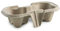 Disposable Cup Carry Trays Takeaway Carrier Cup Holders Cardboard Tea Coffee (270, 4 CUP)