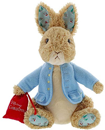 Beatrix Potter Peter Rabbit Christmas Large Soft Toy