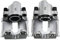 Frankberg 2x Brake Caliper Disc Brake Front Axle Left Right Compatible with 5 Series E39 5 Series Touring E39 7 Series E38 X3 E83 X5 E53 Replace# 34111163304