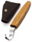 BeaverCraft SK1S Hakenmesser Holzschnitzlöffel Schnitzmesser mit Lederscheide - Holzschnitzhakenmesser - Löffelschale Schnitzwerkzeuge - Holzschnitzwerkzeuge