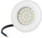 LED Einbauleuchte TREVI Silber 4Watt 230Volt IP44 Möbelleuchte Möbeleinbauleuchte Ultra Flach 20mm EEK A++ Rostfrei Kunststoff Einbaustrahler 300Lumen (Neutralweiß 4000K)