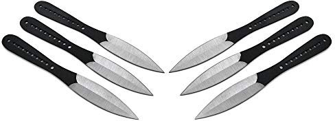 VIKING GEAR Wikinger Wurfmesser *SNORRE Edition* - Original Tomahawk Ausrüstung schwarz - festehende Klinge - Hunting Knife - Throwing Knife - Survival Ausrüstung - Jagdmesser Wildnis Holster