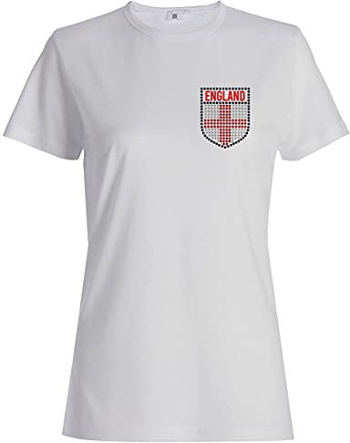 Womens England Football Shirt and Rugby Shirt Collection: Lioness England T-Shirt, Top, and T Shirt