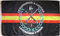 Bandera de la Legion española con la bandera de españa de fondo. Legionarios a luchar, legionarios a morir. Caballero legionario. Ejercito de tierra.