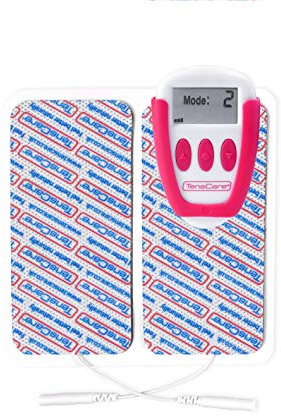 TensCare OVA+-Pain Relief from Period Pain, Endometriosis and Dysmenorrhea Using TENS. Rechargeable, can be Used at Home, Work with 2 Additional Packs of Electrodes