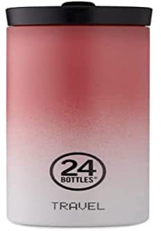 24Bottles - Bicchiere da Viaggio 0,6 l con Coperchio Sport & Go - Atlas (24B668)