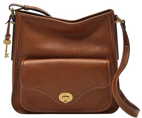 Fossil Heritage Hobo Bag Brown