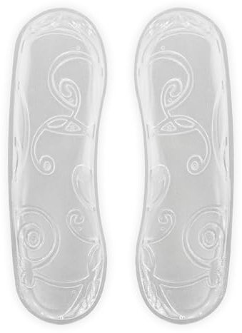Bama Schuheinlage Gel Heel Grip – Fersenhalter aus Gel, schützt vor Druckstellen & verhindert das Herausrutschen, für Erwachsene, 1 Paar